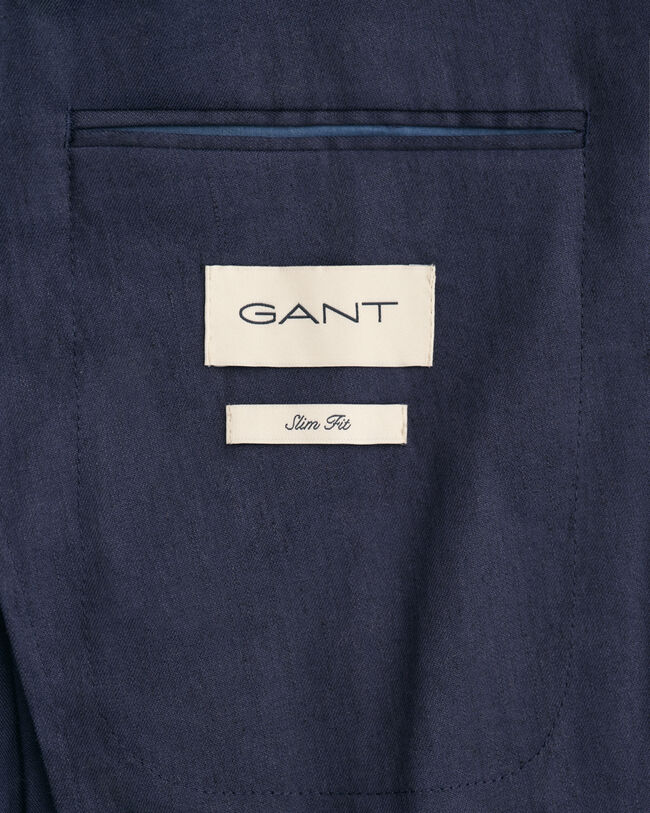 Baumwoll Leinen Anzugsakko