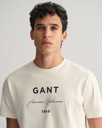 GANT Script Graphic T-Shirt mit Print
