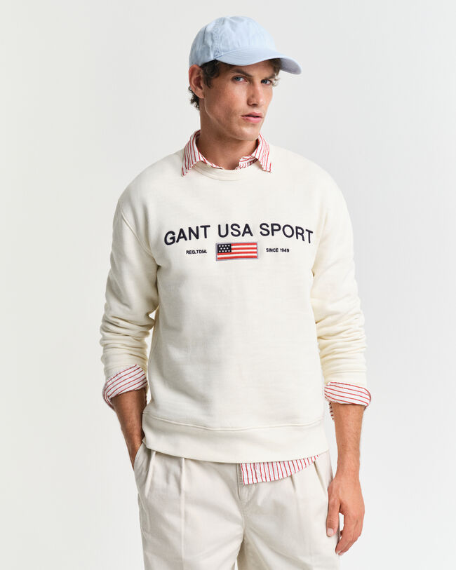 Graphic Rundhals-Sweatshirt