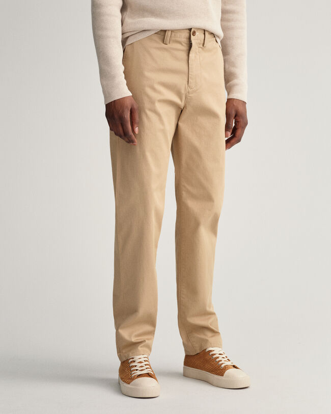 Allister Regular Fit Twill Chinohose