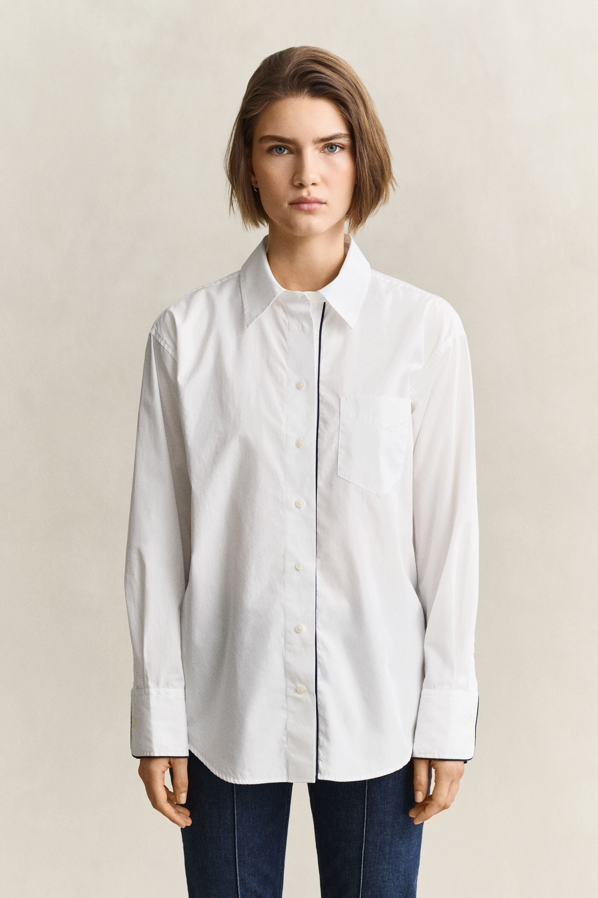 Camicia con bordino