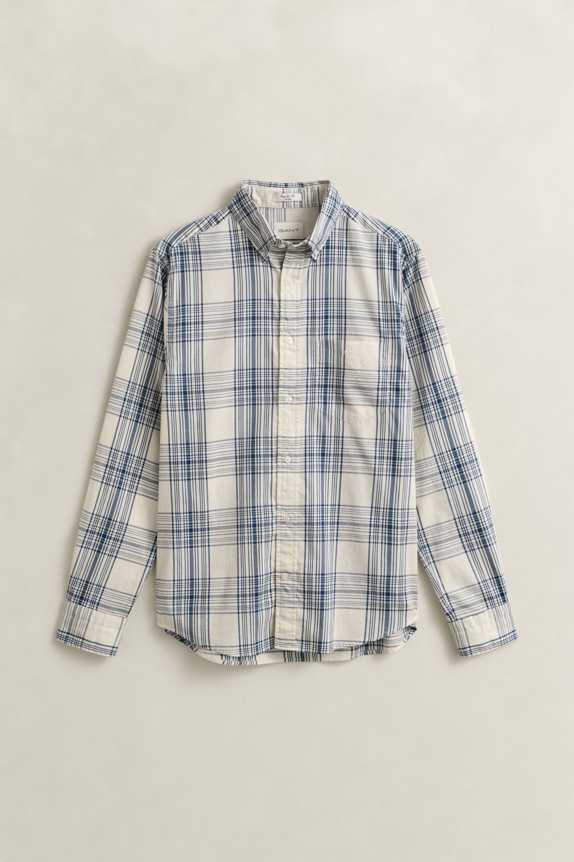 Chemise coupe regular à carreaux Dreamy Oxford