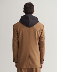 Oversized Flanell-Anzugsakko