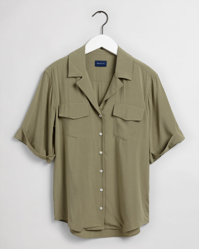 Leichte Safari Bluse