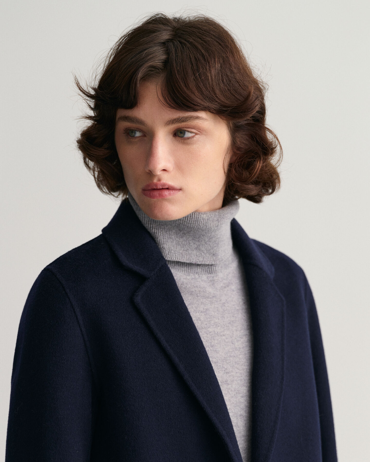 Handgenähter Blazer in gerader Form