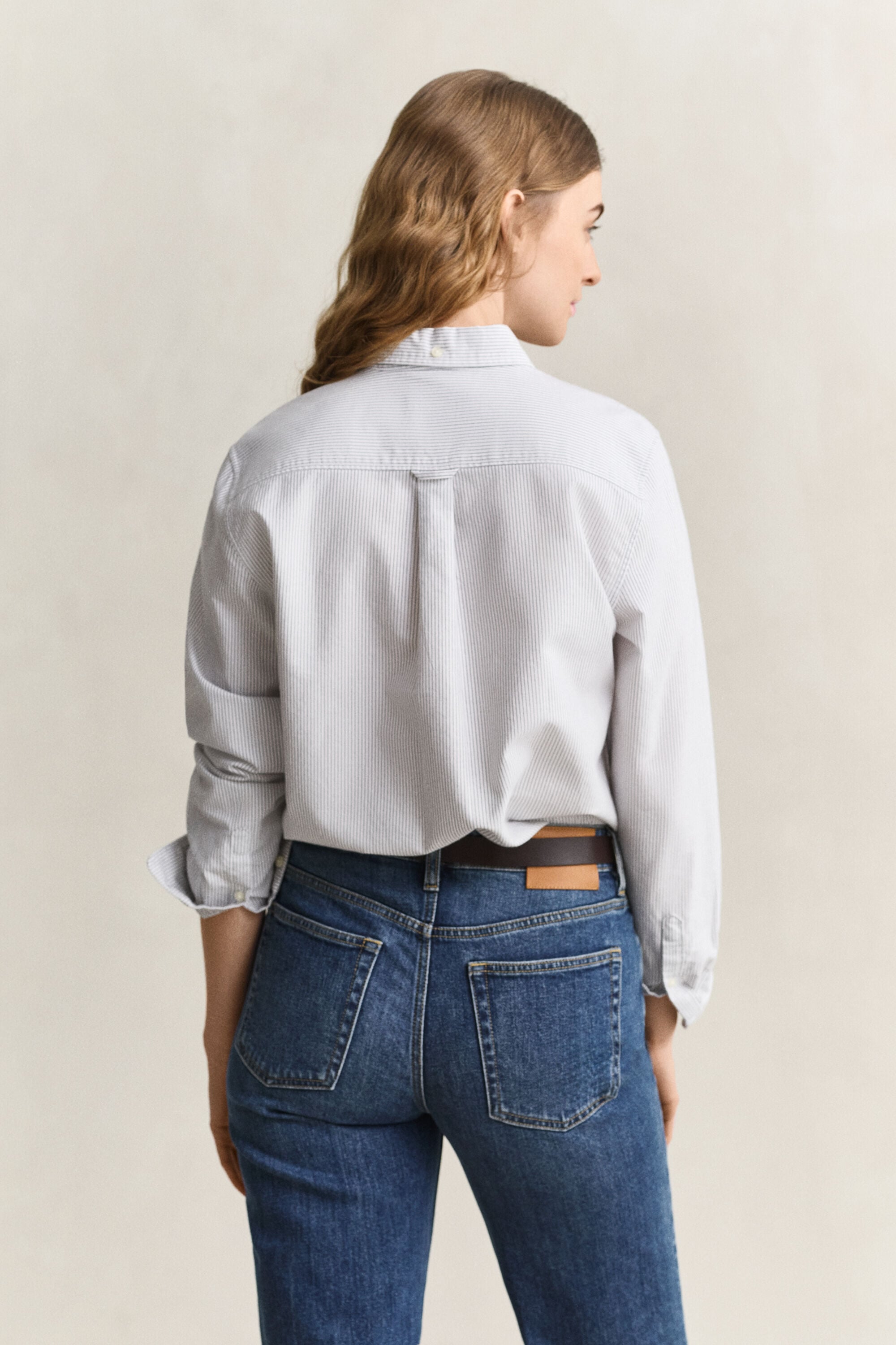 Camicia Oxford classica a righe
