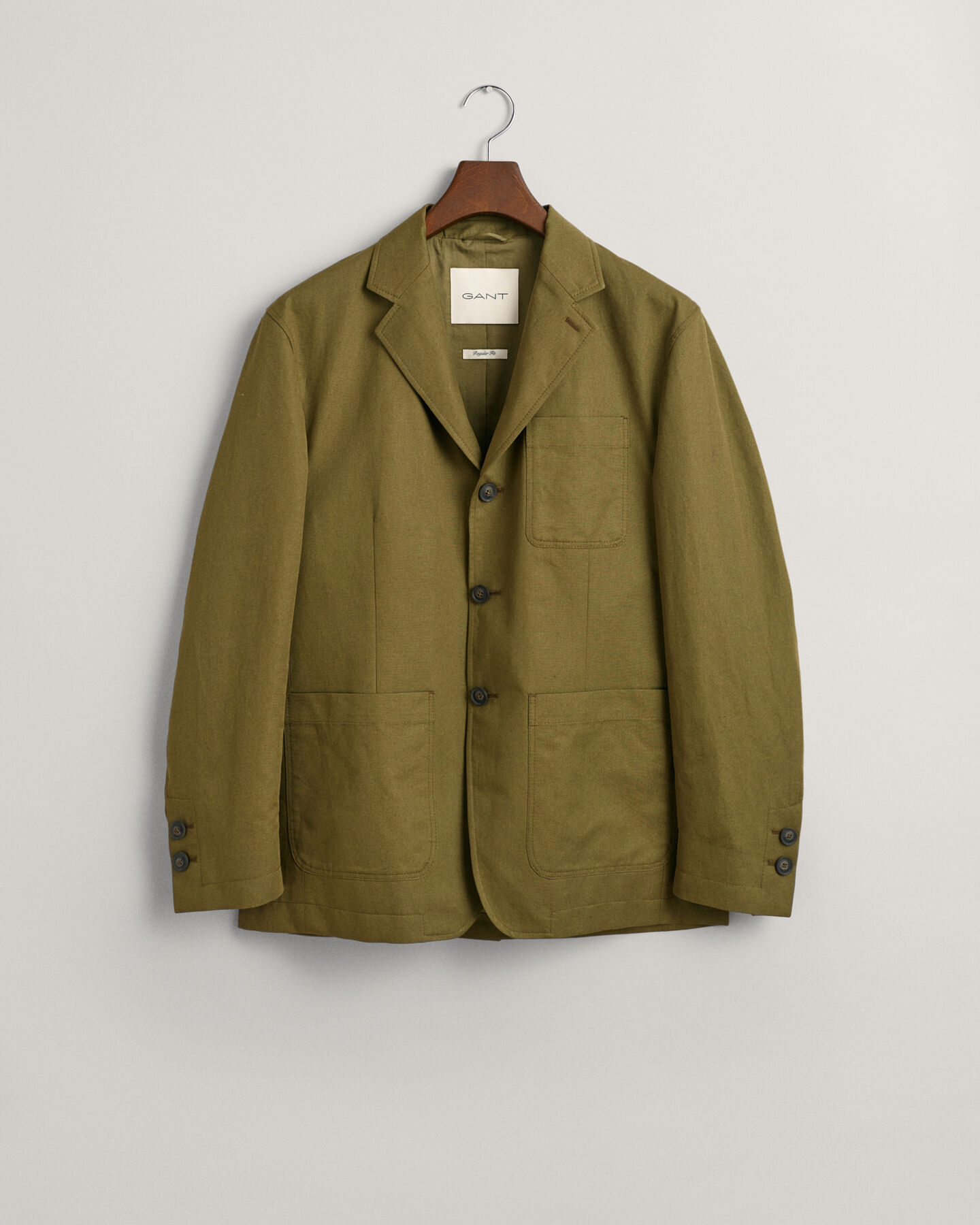 Regular Fit Baumwoll Sakko