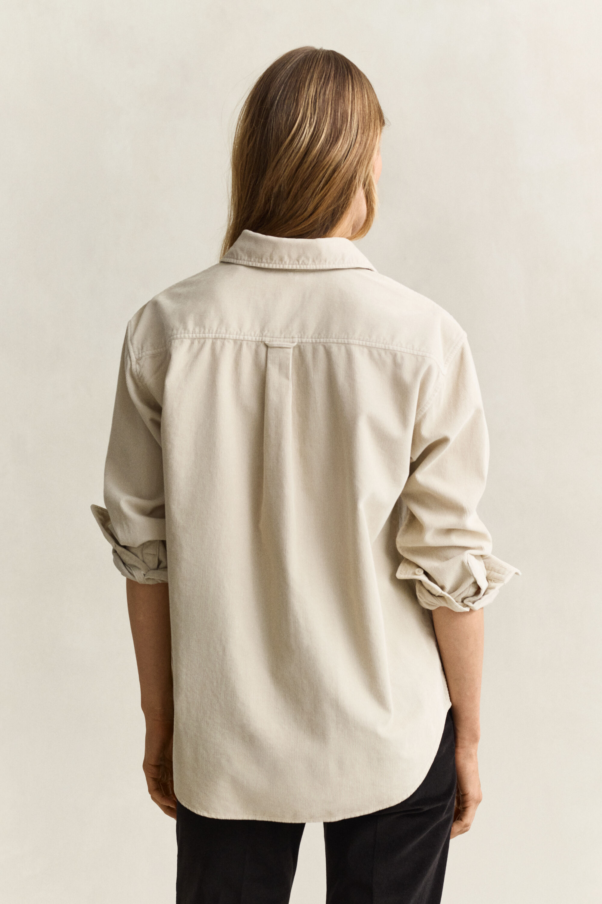 Camicia in velluto a coste relaxed