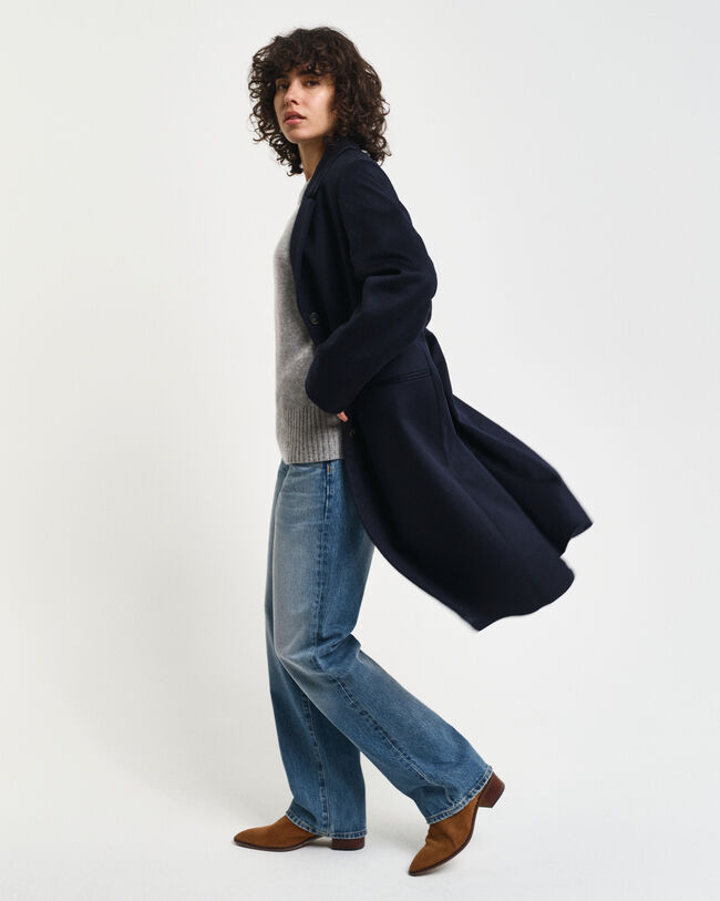 Classic Tailored Fit Wollmantel