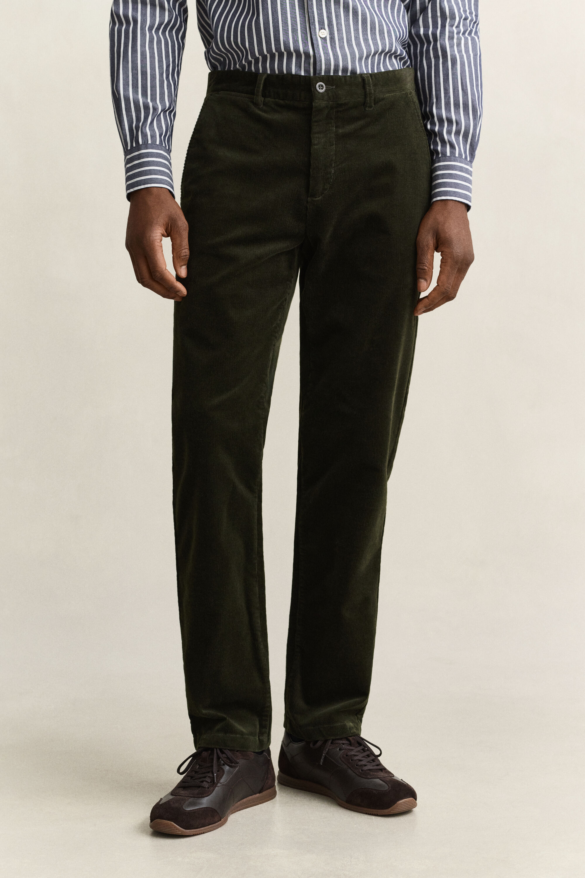 Regular Fit Cord Chinohose