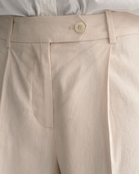 Stretch Leinen Shorts