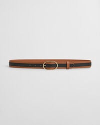 Gestreifter Ledergürtel