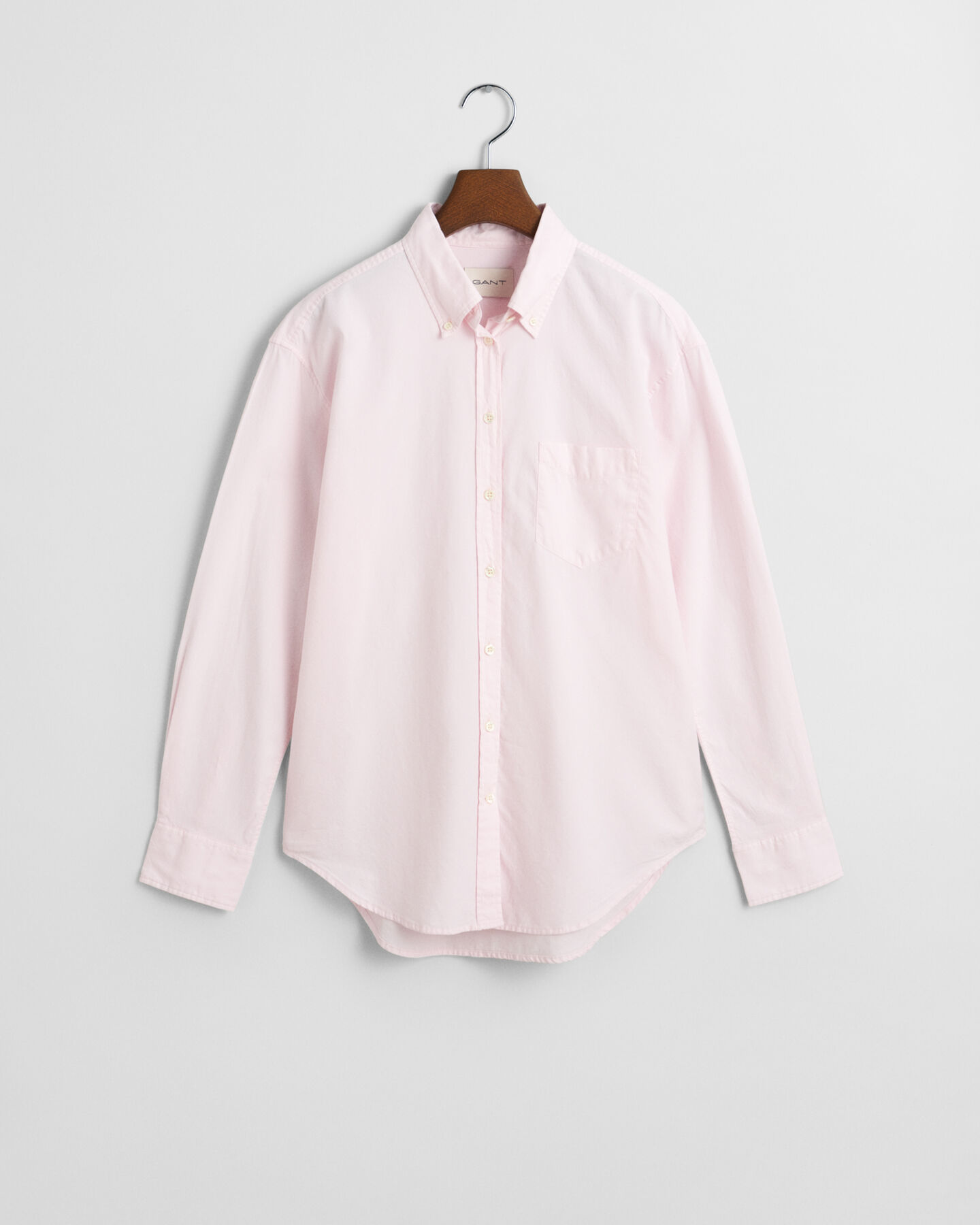 Relaxed Fit Luxury Oxford-Bluse