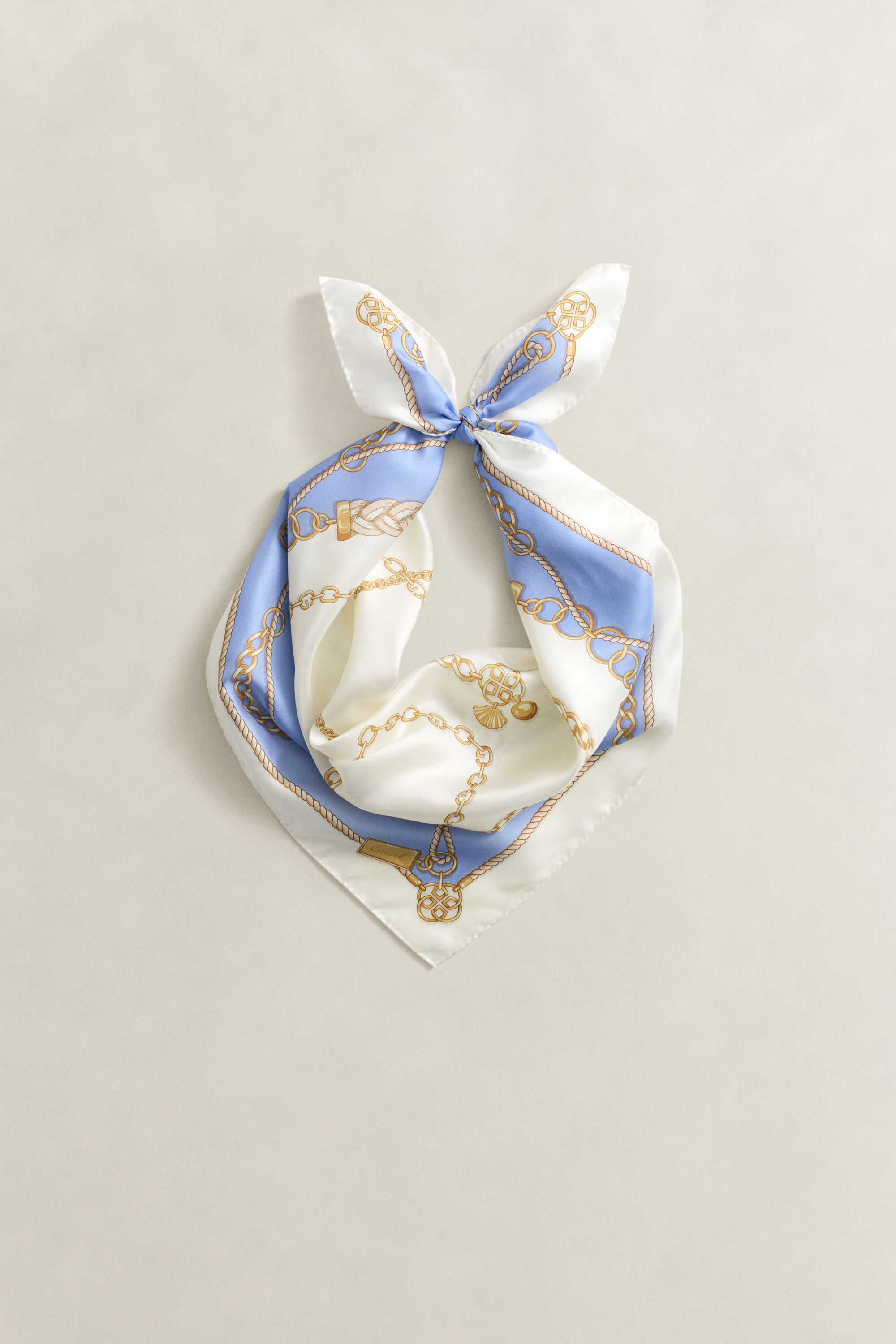 Chain Silk Scarf