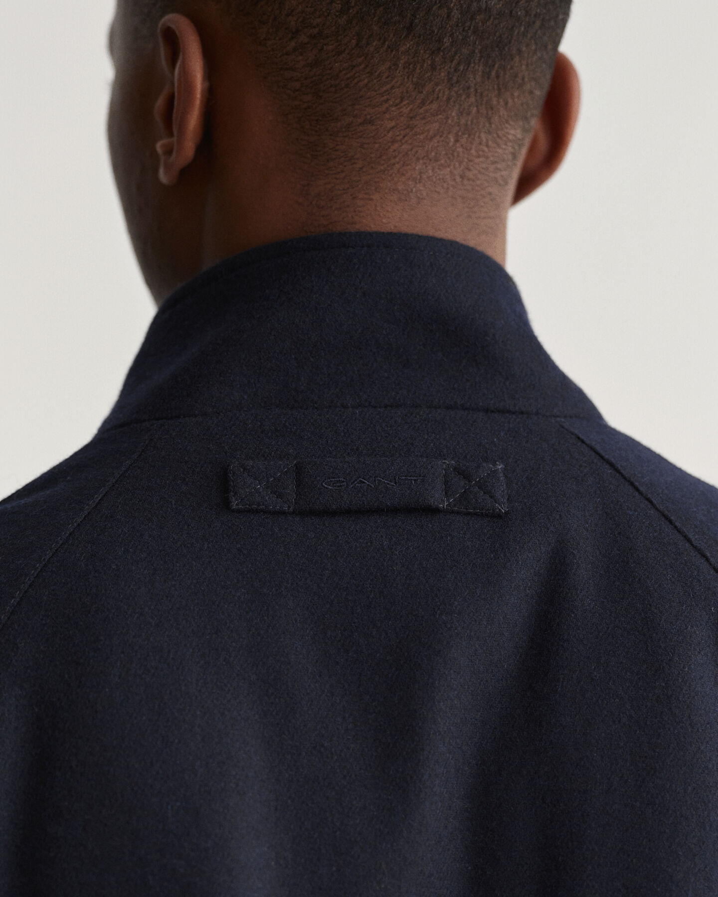 Harrington Jacke aus Wolle