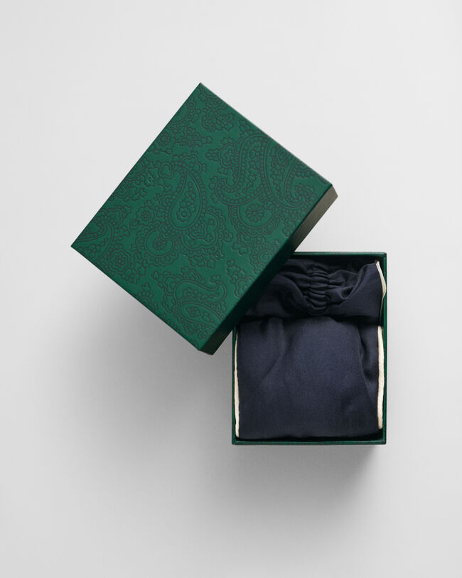 Seiden Schlafmaske und Scrunchie im Geschenkset