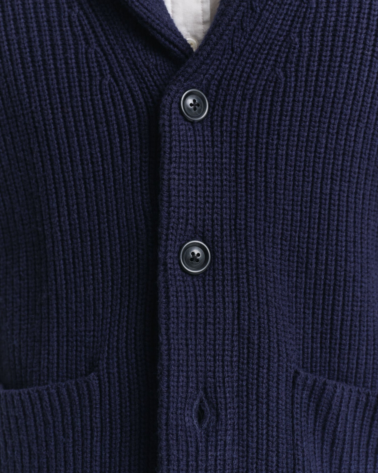 Wool Blend Shawl Collar Cardigan