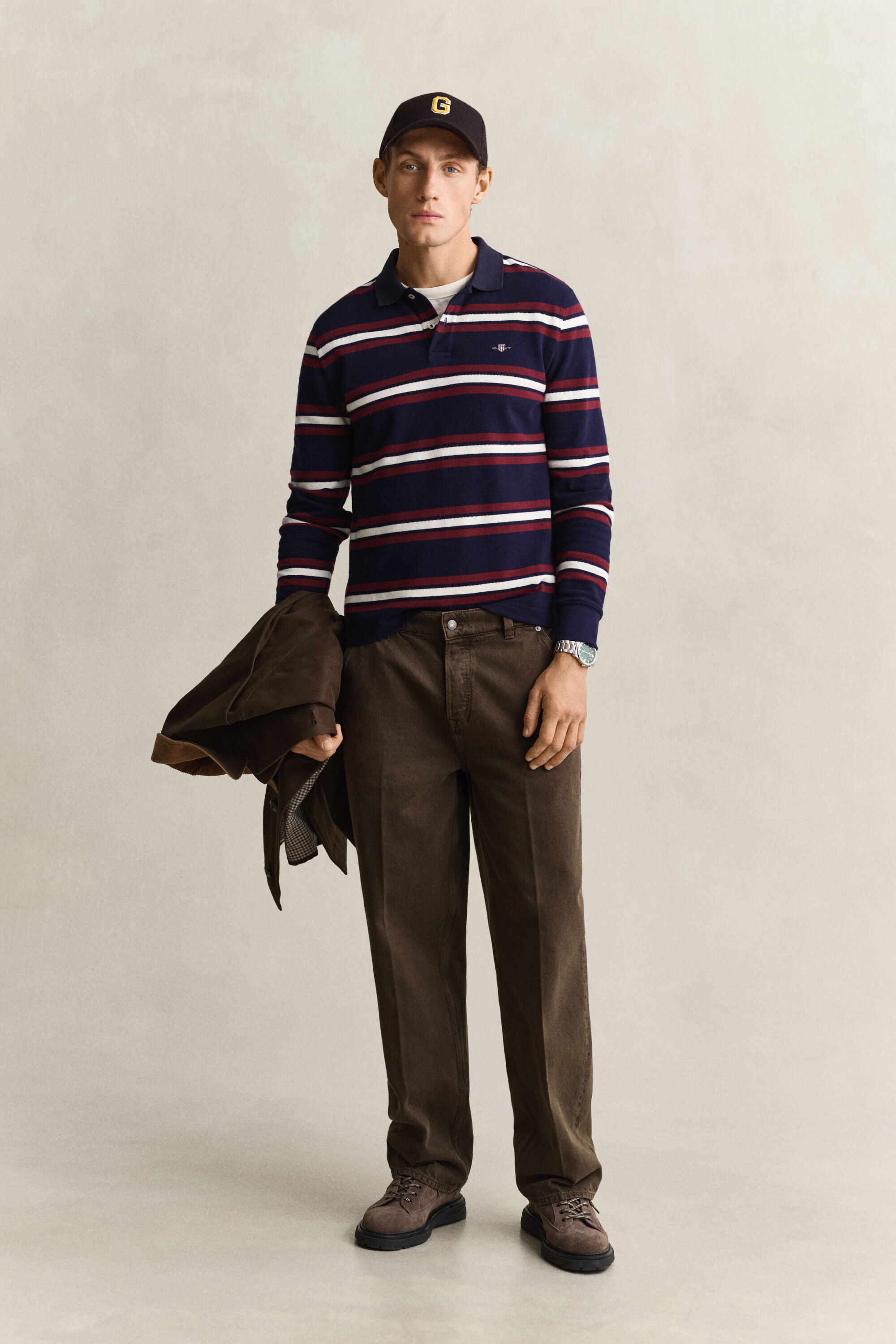 Striped Polo Shirt