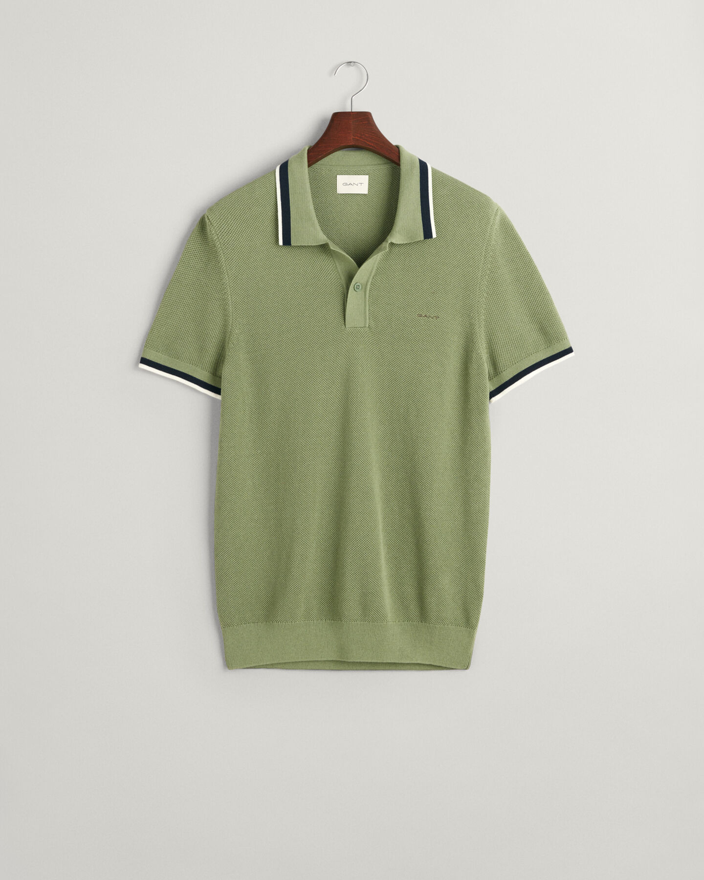 Baumwoll Piqu&eacute; Poloshirt