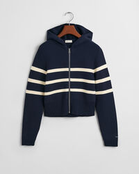 Teen Girls Breton Striped Strickpullover