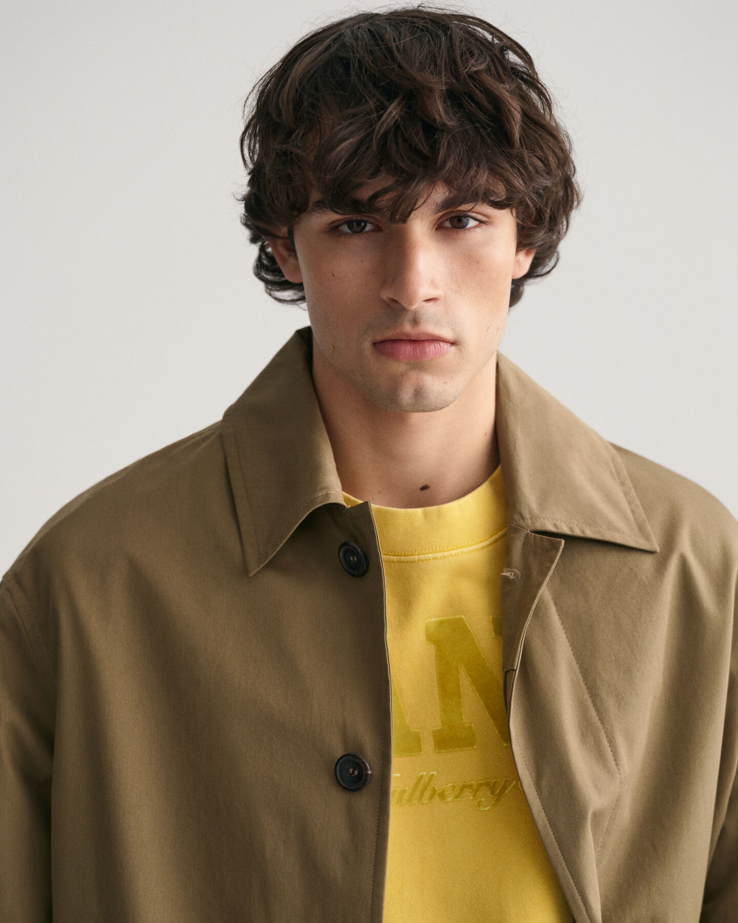 Car Coat Mantel aus Baumwolle