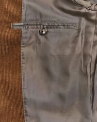 Puffer Jacke aus Cord