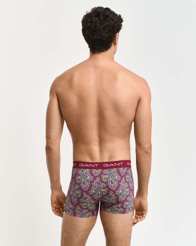 3er-Pack Boxershorts mit Paisley-Print