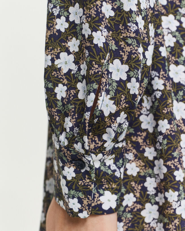 Kleid mit Blumen-Print