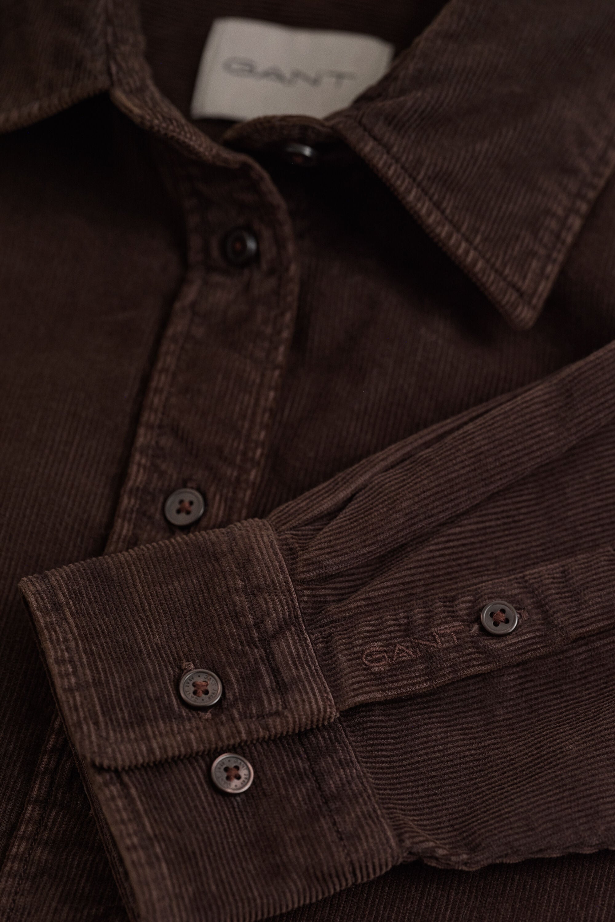 Camicia in velluto a coste regular