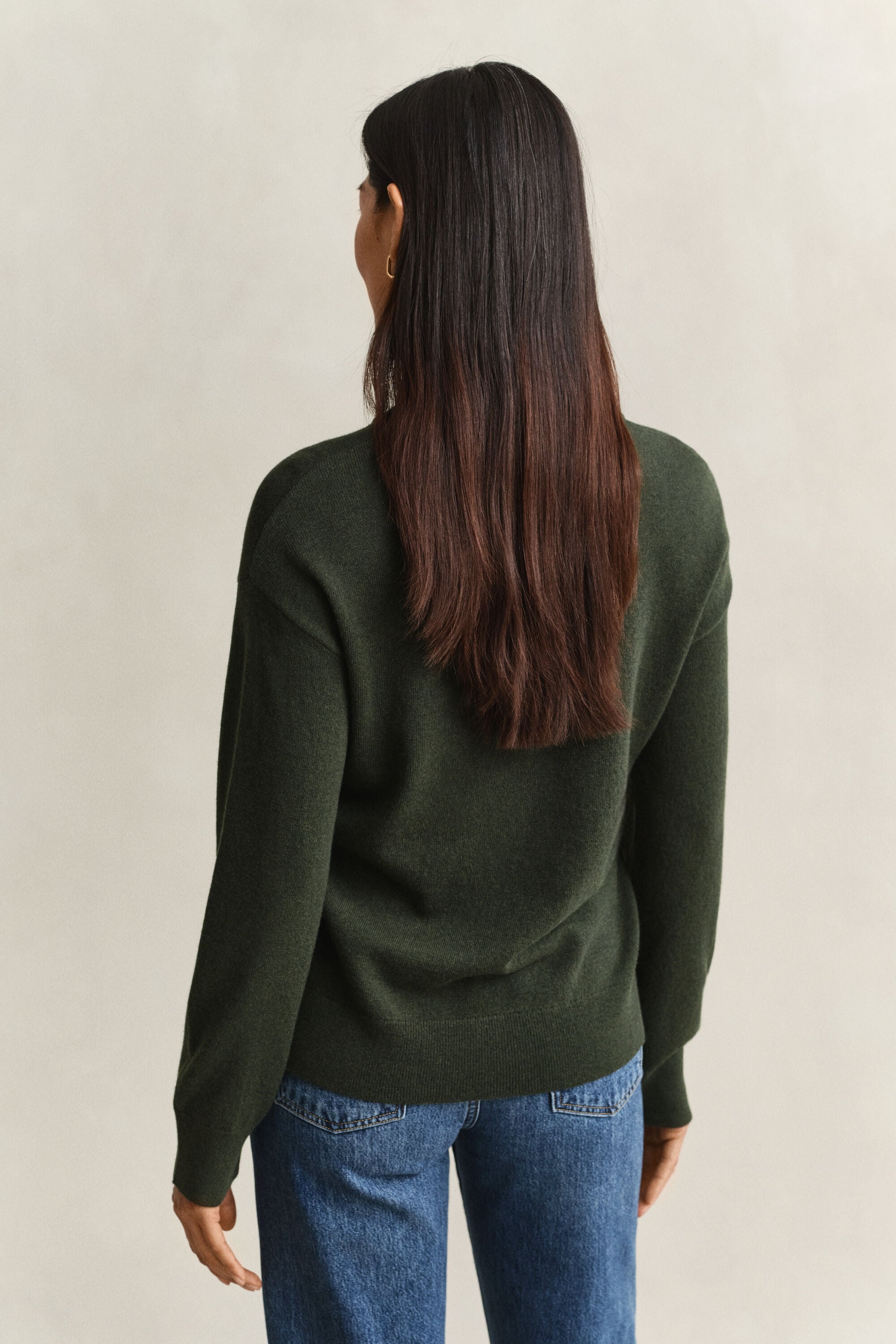 Superfine Lambswool Rundhalspullover