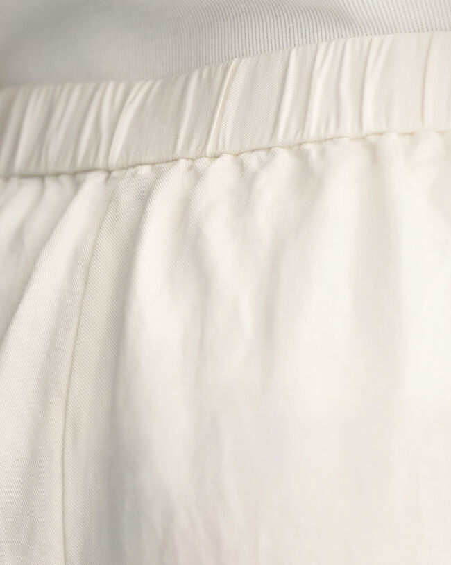 Relaxed Fit Leinenmix Pull-On Hose