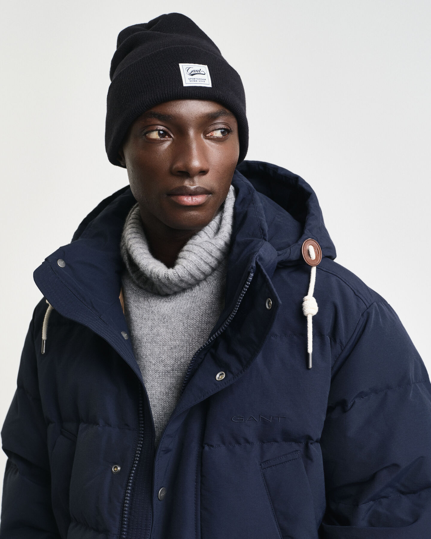 Heavy Mittellange Daunenjacke