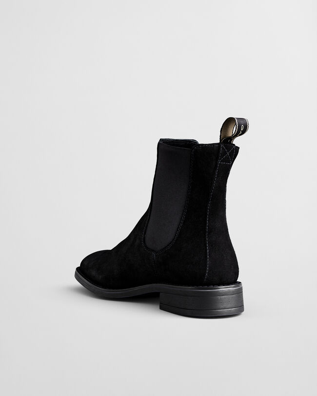 Fayy Chelsea Boot aus Veloursleder