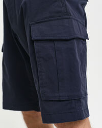 Relaxed Fit Cargoshorts aus Twill
