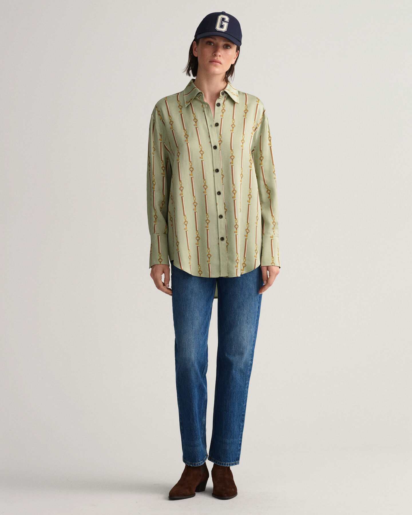 Relaxed Fit American Luxe Bluse