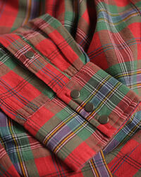 Wrangler x GANT Regular Fit Western Hemd mit Tartan-Muster