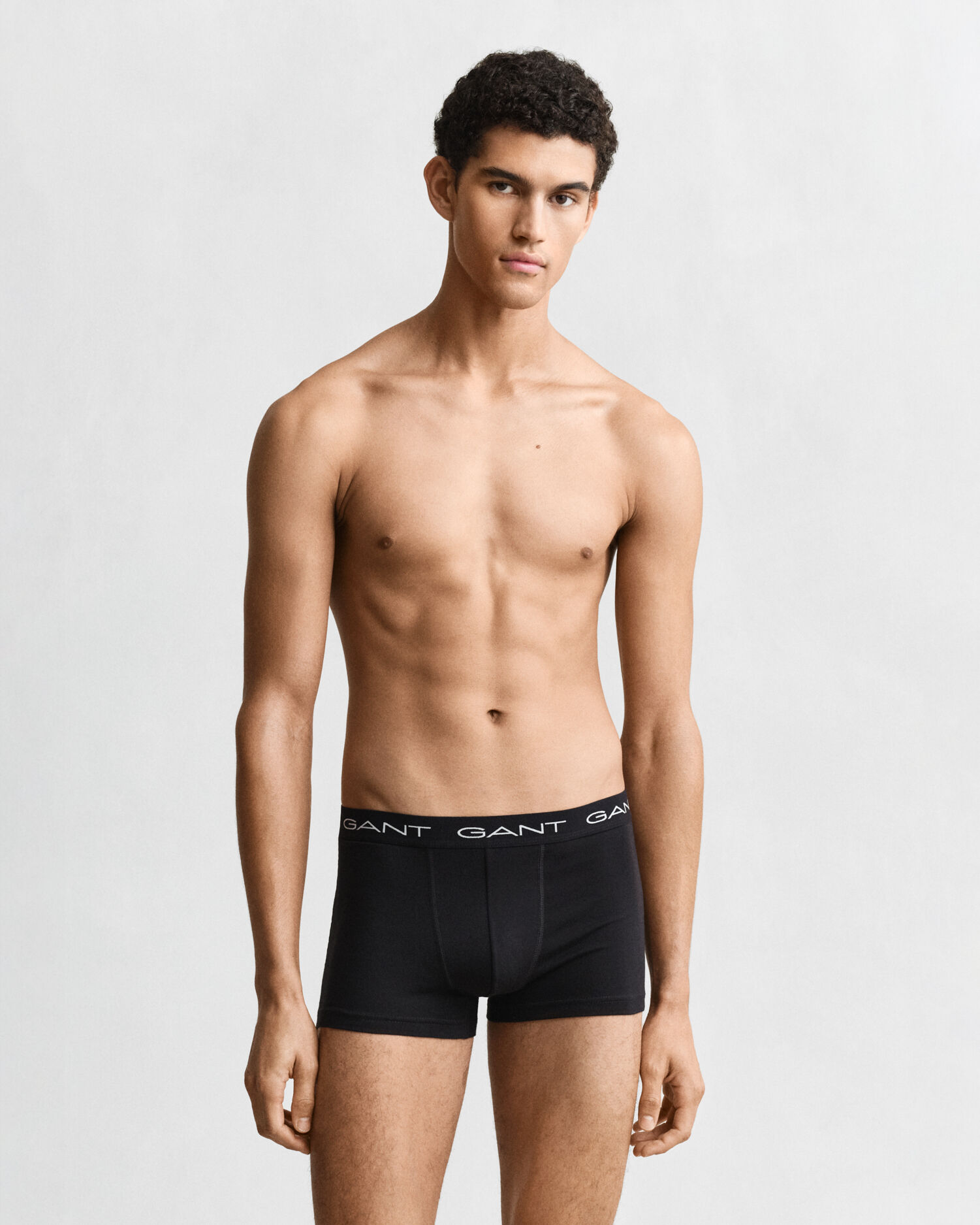 GANT Boxershorts 3er Pack – Gummibund Mit Logoschriftzug, 95% Baumwolle, 5% Elasthan, Weiß, Maschinenwäsche