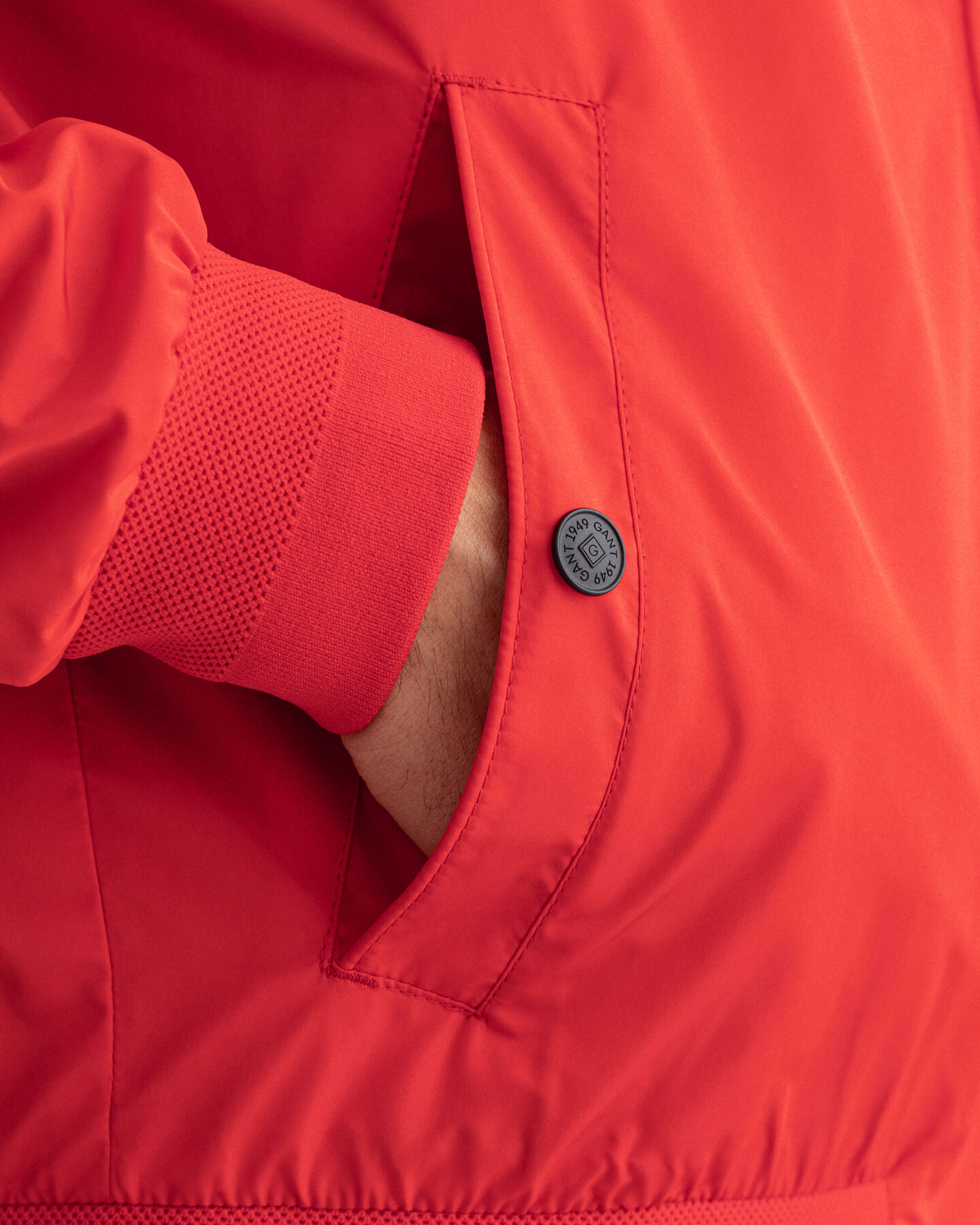 Harrington Jacke aus Nylon