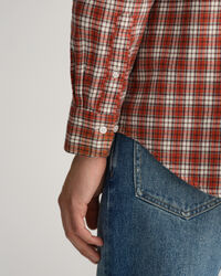 Regular Fit Flanell Karohemd