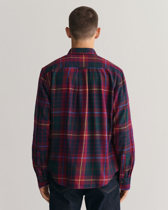 Regular Fit Flanellhemd mit Tartan-Karomuster