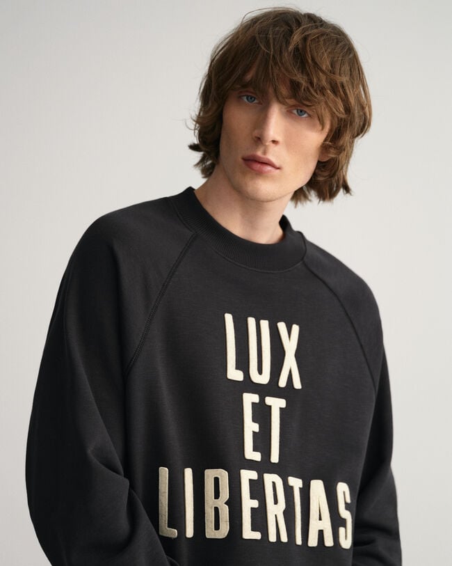 Luxe Rundhals-Sweatshirt