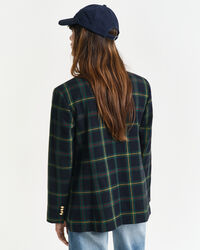 Regular Fit Anzugblazer mit Karomuster