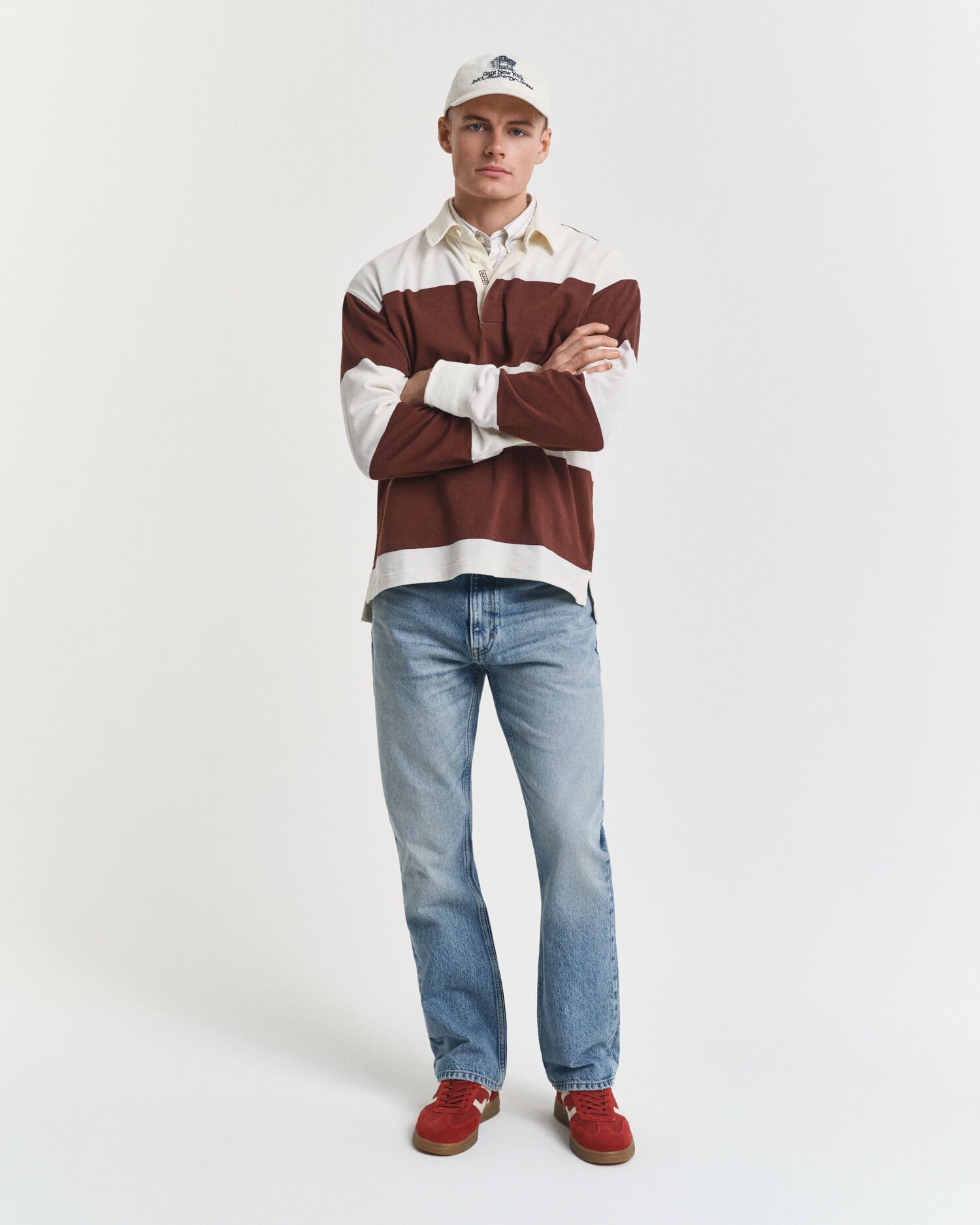 Jean Bootcut à délavage vintage