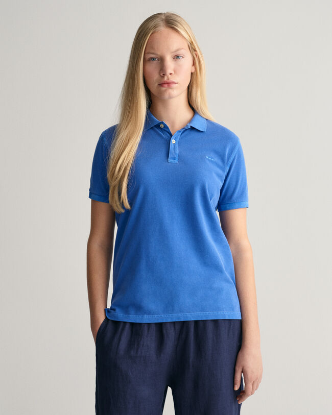 Teens Sunfaded Piqu&eacute; Poloshirt