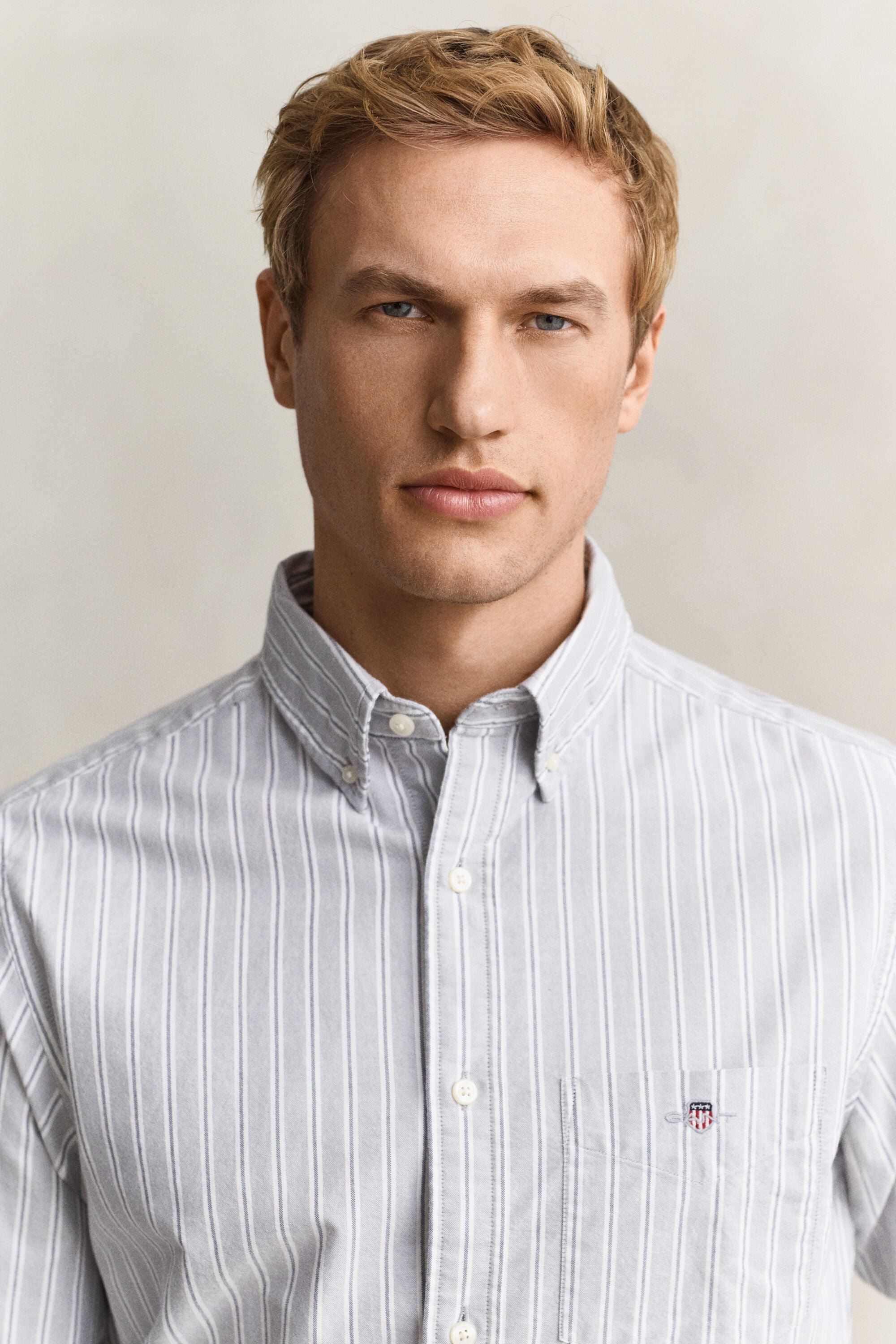Camicia Oxford classica a righe