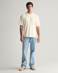 Loose Fit Jeans mit weitem Bein