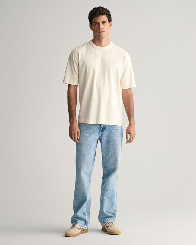 Loose Fit Jeans mit weitem Bein