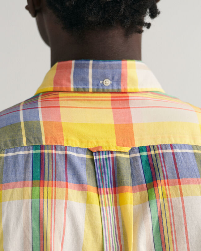 Regular Fit Madras Kurzarmhemd