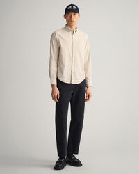 Regular Fit Window Check Twillhemd