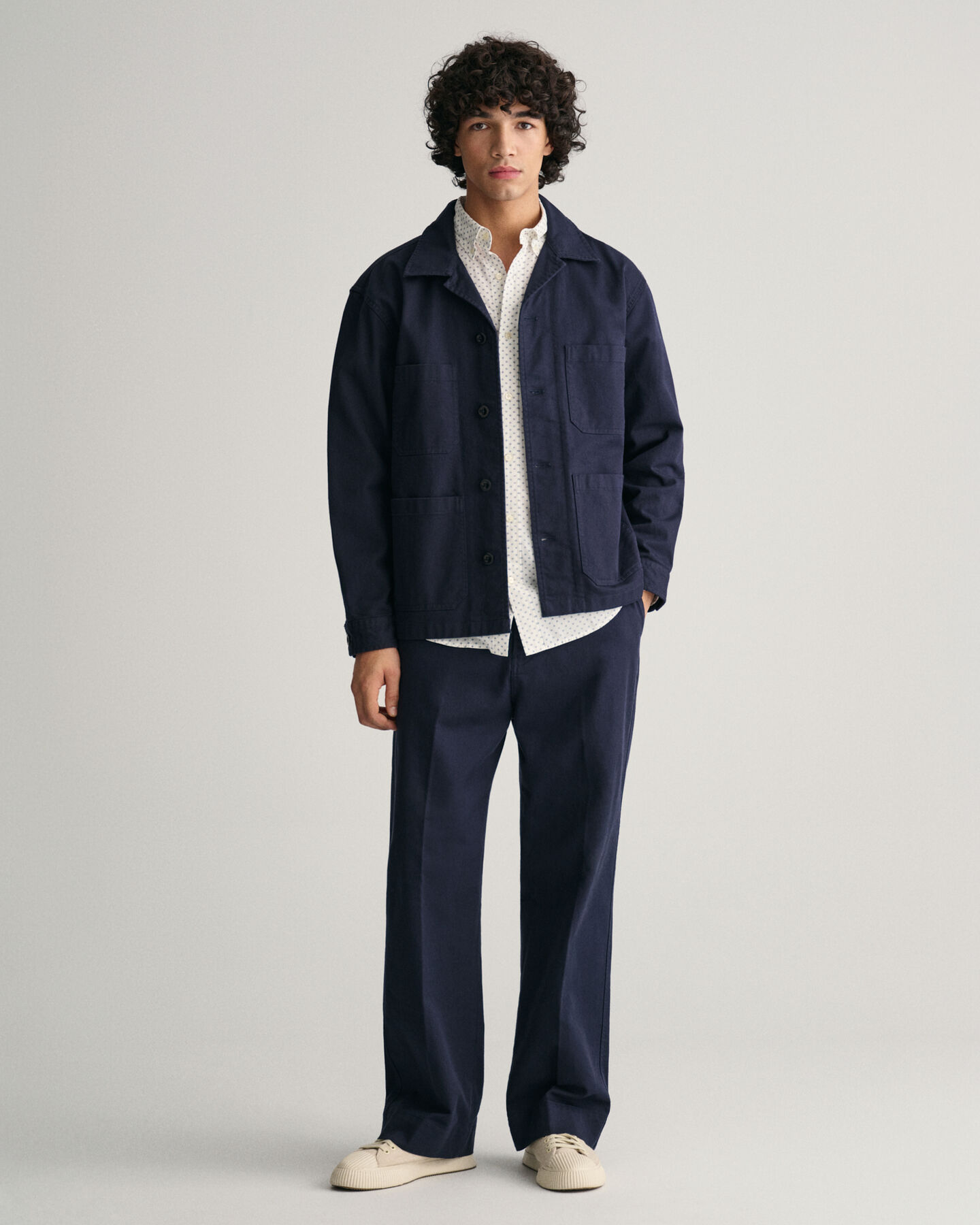 Regular Fit Hemd mit Micro-Print